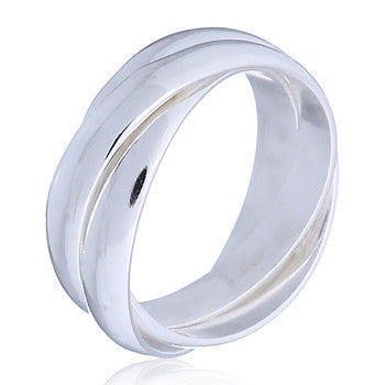Plain Silver Rings
