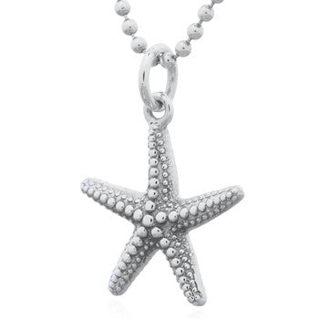 Sea Starfish 925 Sterling Silver Pendant
